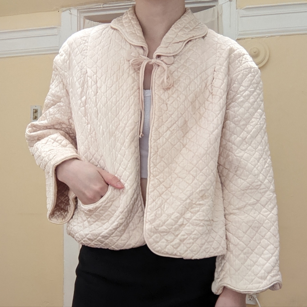 Vintage 40s Quilted Jacket